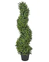 Planta artificial BUXUS SPIRAL TREE 98 cm Verde