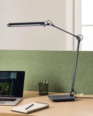 Lampada da scrivania a LED AQUILA con dimmer Grigio_1018493