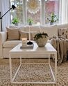 Cotton Shaggy Area Rug 140 x 200 cm Light Beige BITLIS_900298