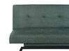 Fabric Sofa Bed Green LEEDS_923320