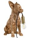 Table Lamp Dog ROCCO Gold