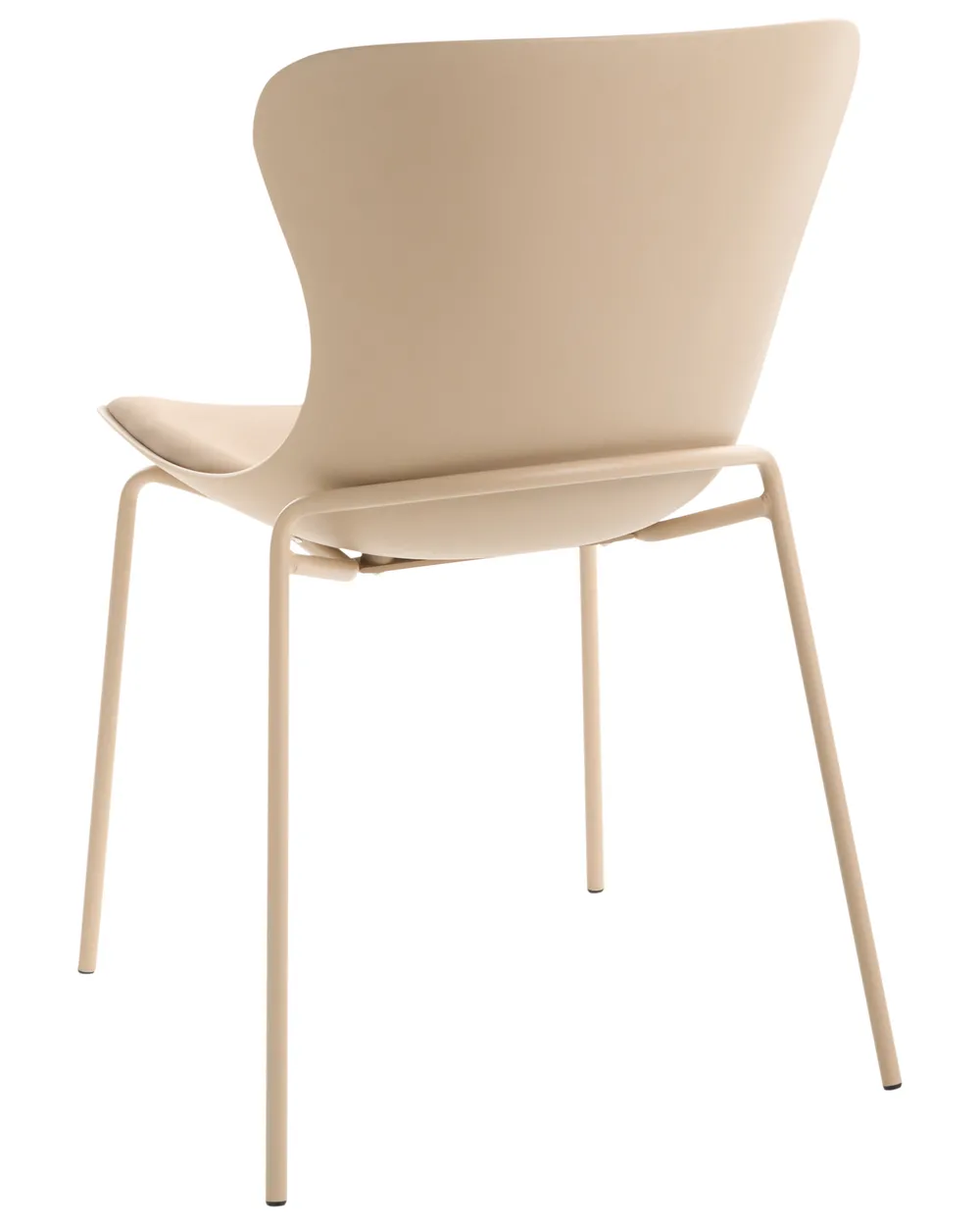 Set of 2 Dining Chairs PITSBURG  Beige_1076785
