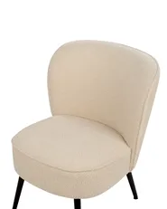 Poltrona VOSS Bouclé Beige chiaro_909728