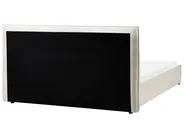 Waterbed Velvet LAVAUR 160 x 200 cm (EU King Size) Taupe_985784