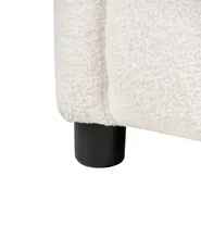 Recliner Chair OTUS with Footrest Boucle Off-White_1003295