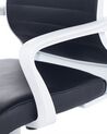 Kancelářská židle z umělé kůže černá LEADER_860988