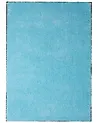 Shaggy Rug DEMRE Light Blue 140 x 200 cm