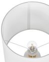 Lámpara de mesa de metal blanco/dorado 80 cm FRIO_823029