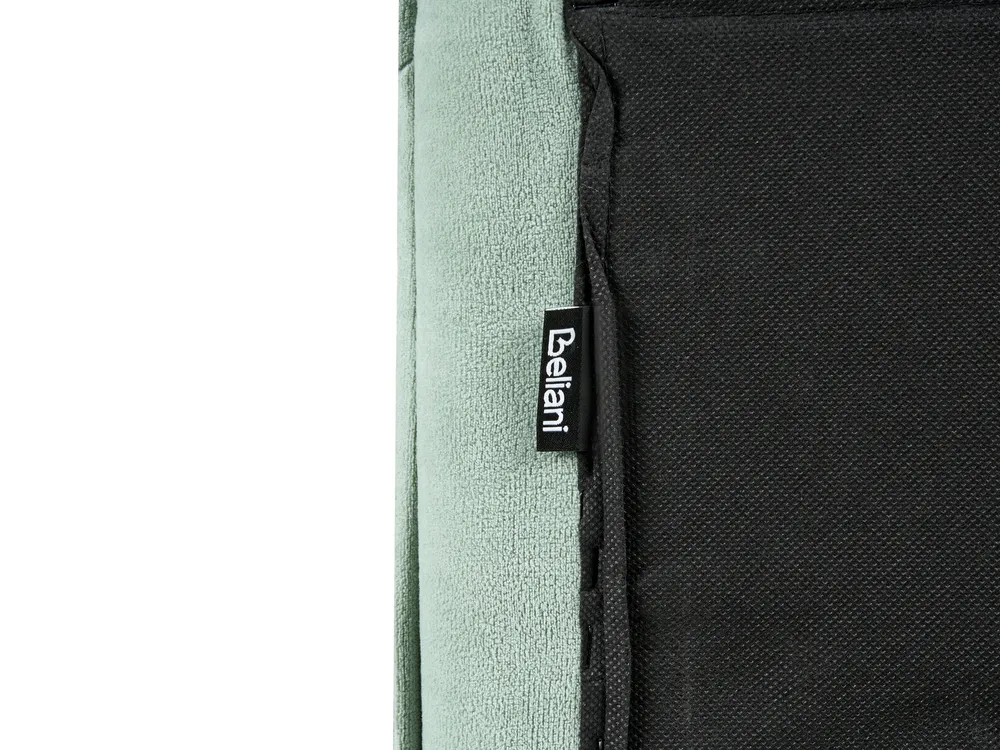 Bed Velvet BAJONNA 180 x 200 cm (EU Super King) Mint Green_1009556