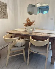 Set di 2 sedie da pranzo MAROA Legno Beige_938099
