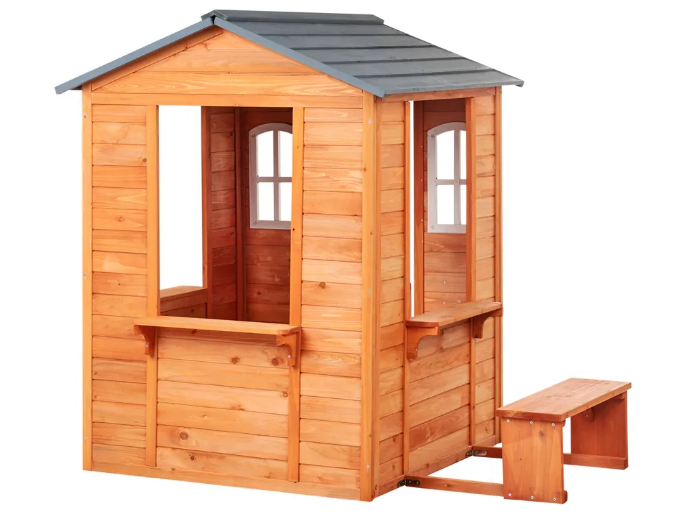 Casetta da giardino AMPELIKO Legno di abete Marrone_955696