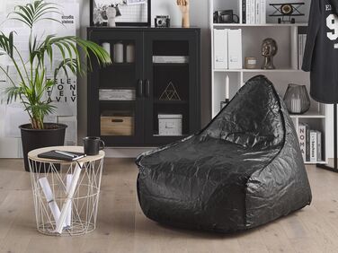 Bean Bag Chair Black DROP