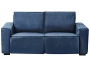 Electric Recliner Sofa 2 Seater NUKARI Fabric Blue_999326