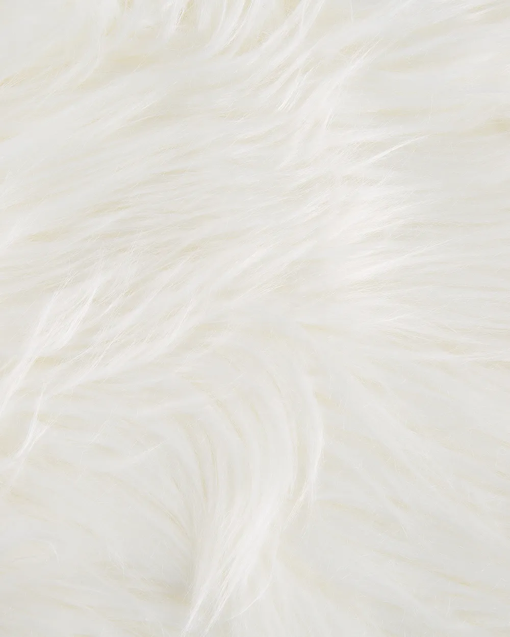 Faux Fur Rug MUNGO White 53 x 88 cm_799351
