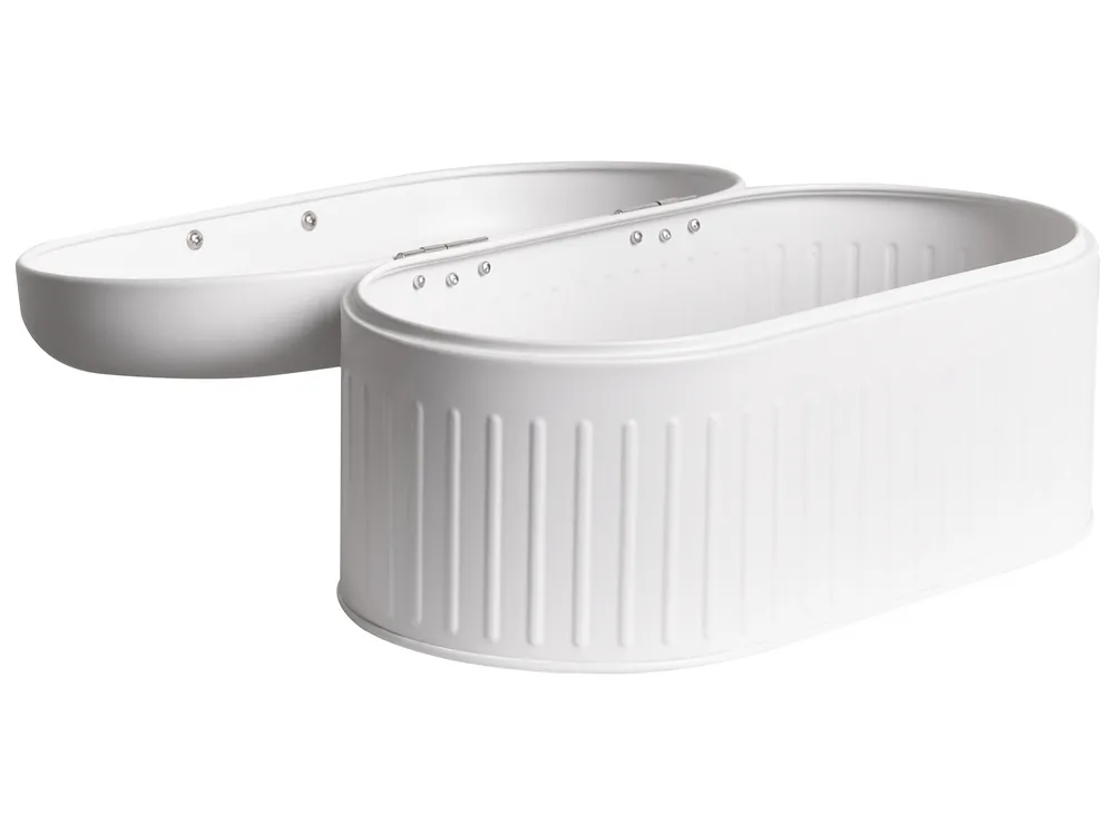 Bread Bin DOUCEUR Iron White_1069839