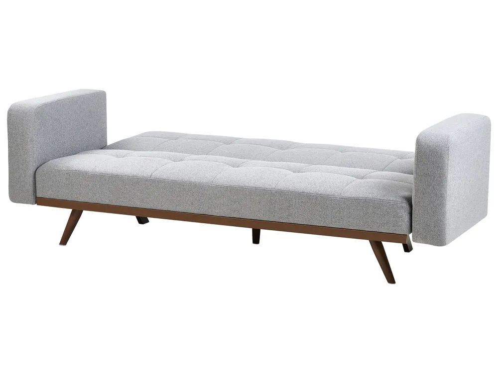 Sofa Bed 3 Seater HJULBY Grey_1030200