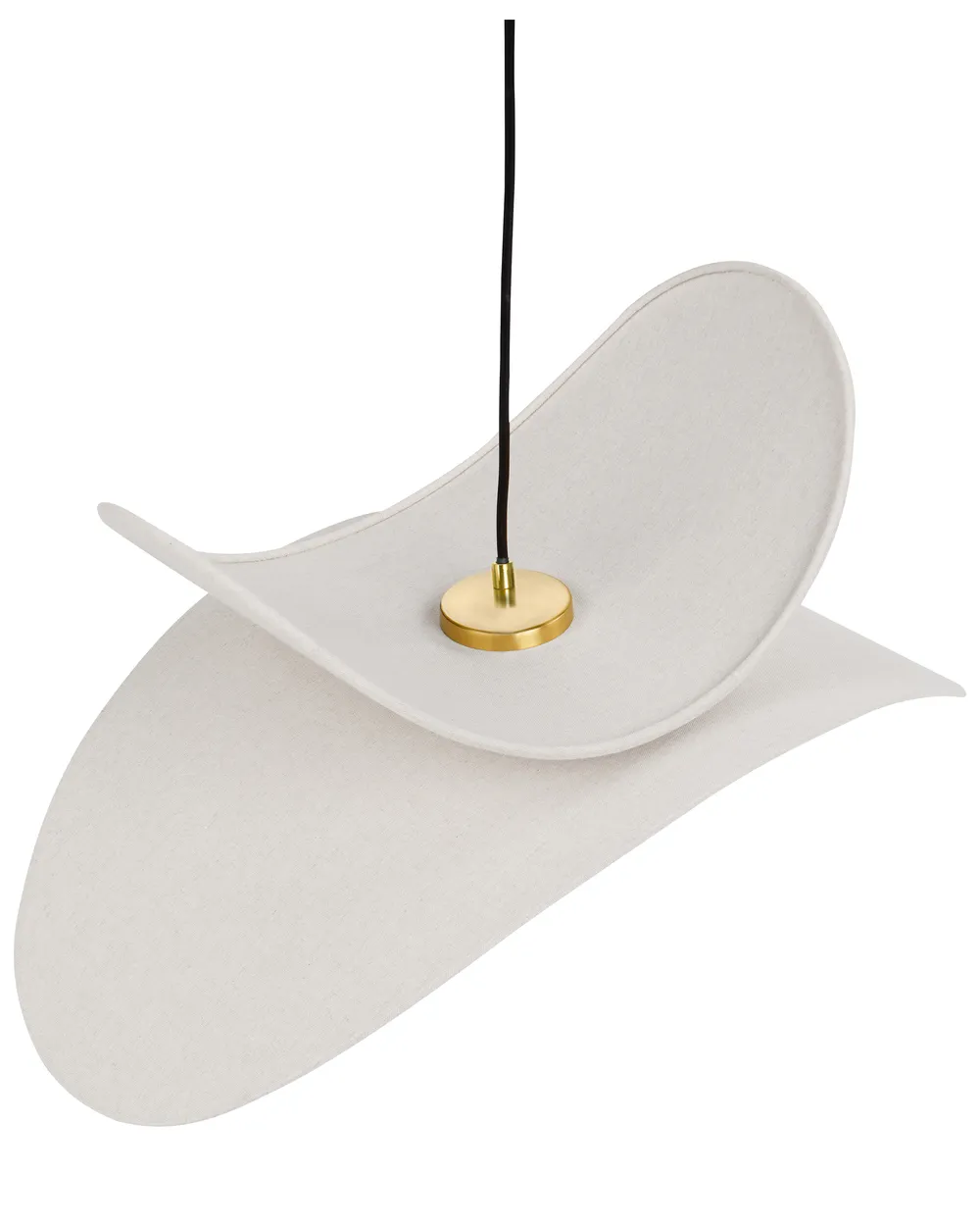 Lampadario MASCOTA Lino Grigio chiaro_967240