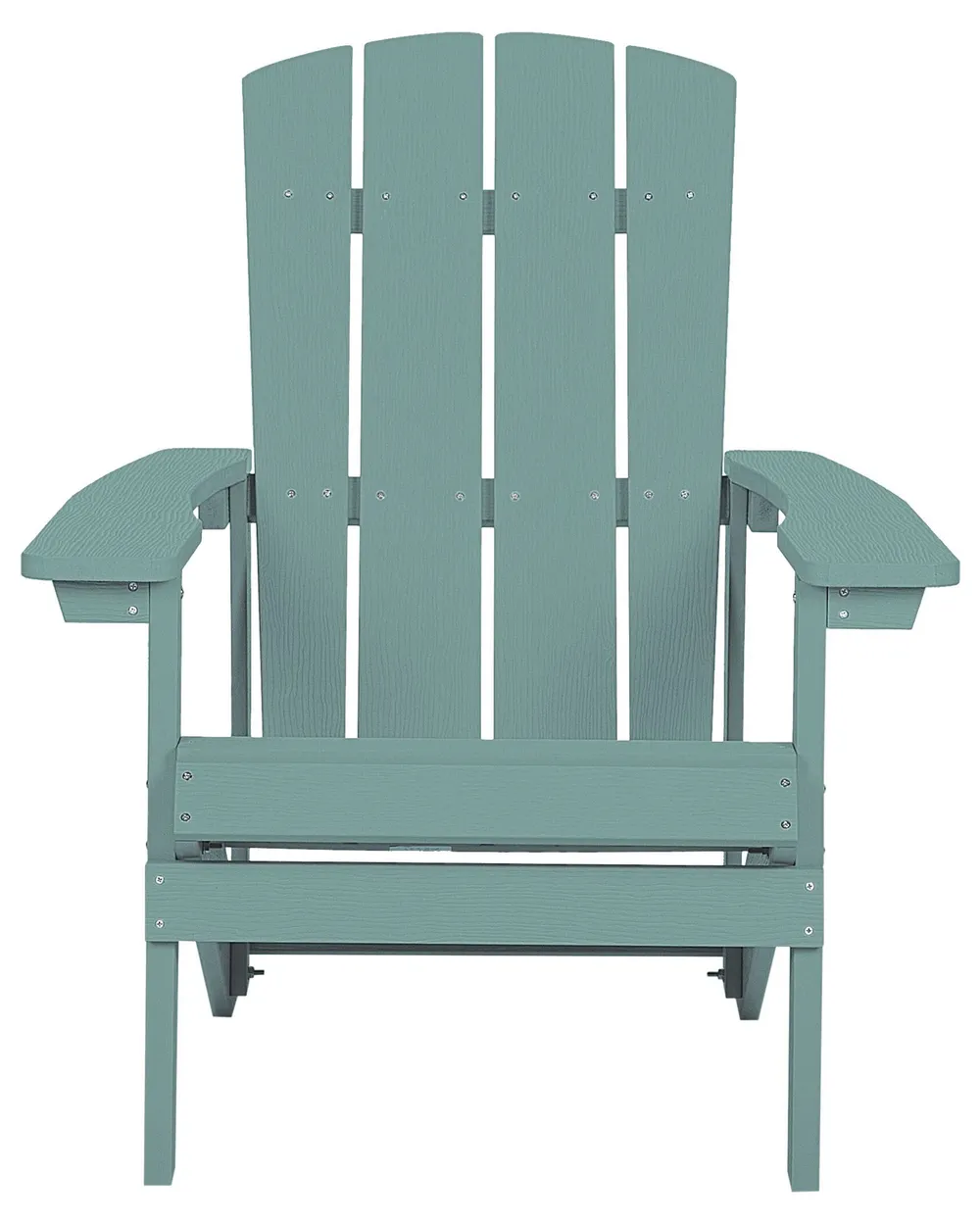 Garden Chair ADIRONDACK with Footstool Turquoise_809589