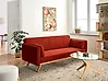 Sofa Bed ASAA Fabric Red