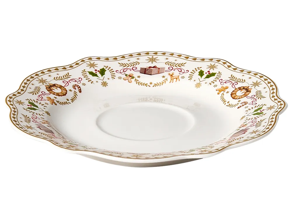 Zastawa stołowa 20-częściowa CARDAMOM Porcelana Biały_1191797
