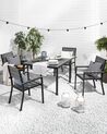 Garden Dining Table 95 x 95 cm Grey PRATO_741517