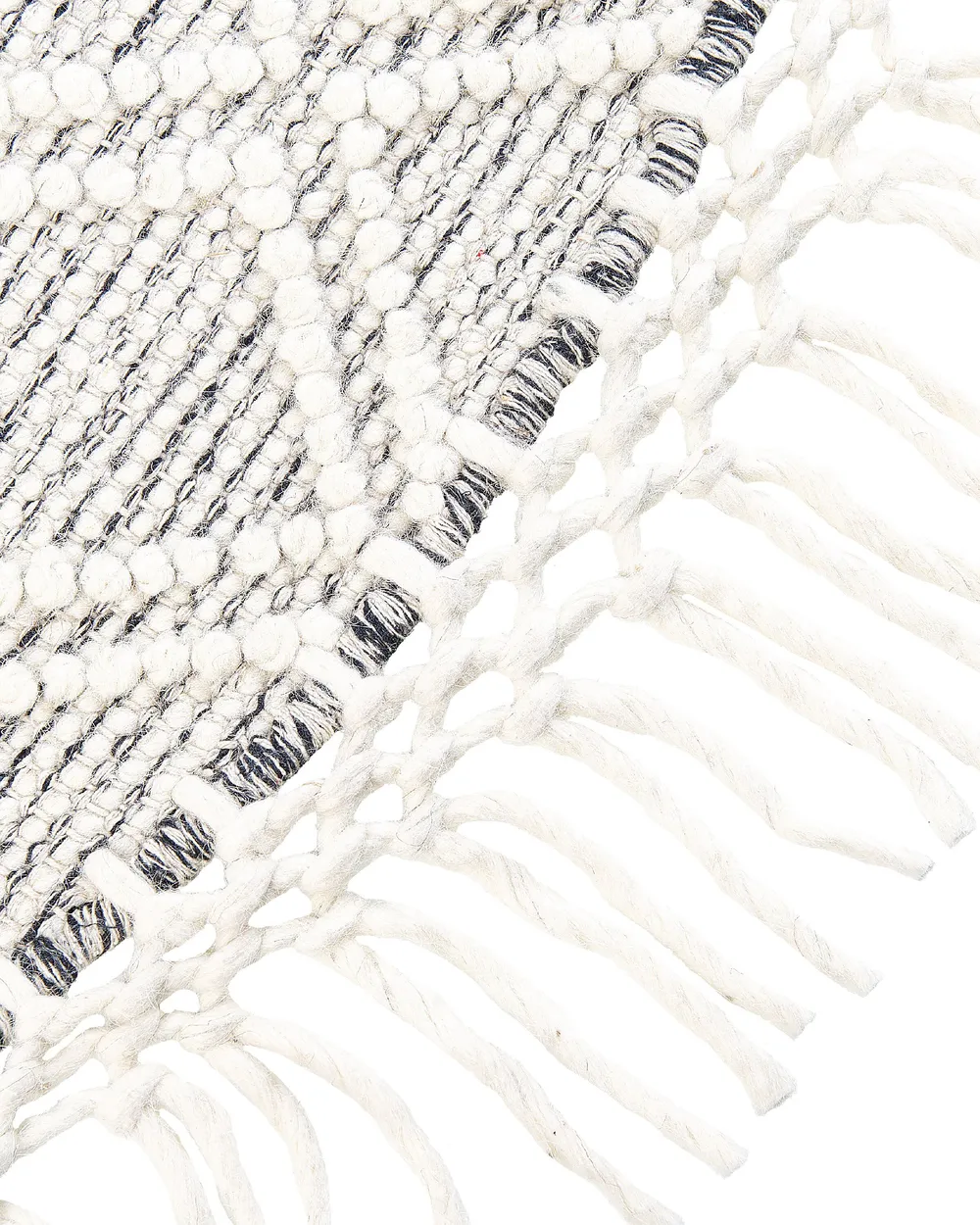 Rug BULDAN Grey ø 140 cm Wool_856538