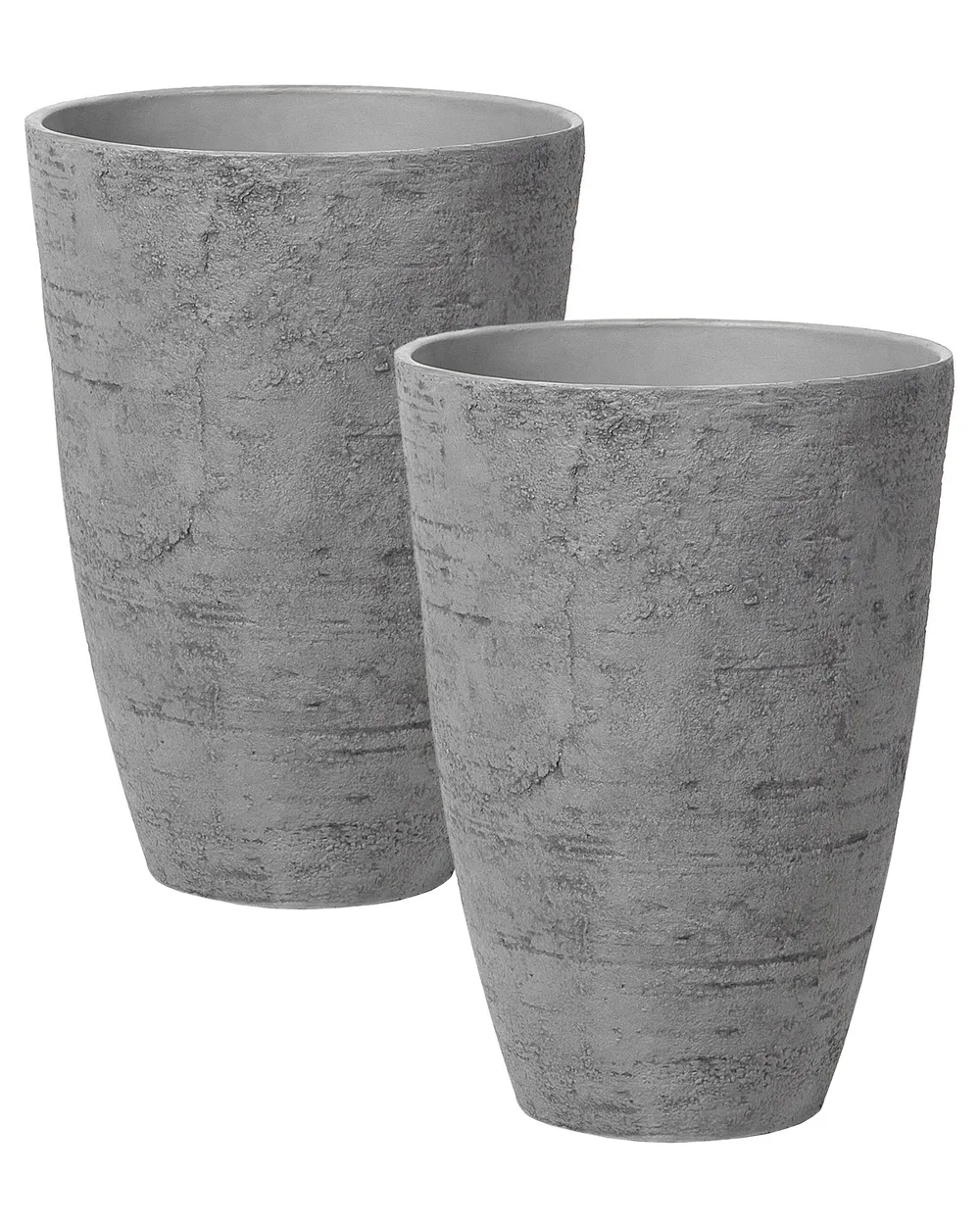 Set 2 Vasi Testa Uomo 12x H 22 cm