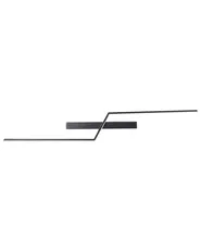 Luce LED per quadri e specchi NOCEDA Metallo Nero_1010319