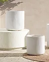 Plant Pot OREOI 45 cm Off-White