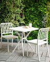 Set of 2 Garden Chair White SERSALE_820151