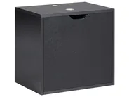 Szafka łazienkowa wisząca pod umywalkę SUZANO 45 cm Czarny_977911