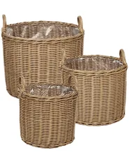 Xclou Set Di 3 Cesti Per Piante A Forma Di Cipolla - Fioriere In Plastica Verde Per Bulbi, Diametro 21 Cm, Protezione Da Arvicole, Accessori Da Giardinaggio