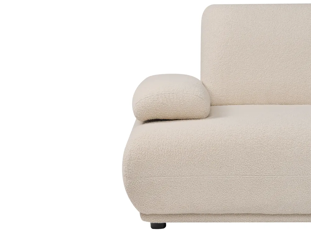Sofa 2 Seater NACKA Boucle Beige_1056880