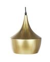 Kovová závesná lampa zlatá FRASER_823441
