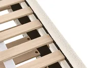Trundle Bed Boucle RAYSSAC 90 x 200 cm (EU Single) Light Beige_1081101
