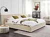 Bed Corduroy LINARDS 180 x 200 cm (EU Super King) Beige