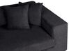 3-Sitzer Sofa schwarz mit Kissen GLORVIKA_927870