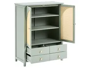Shoe Storage Cabinet BENDIGO Mint Green_1022356