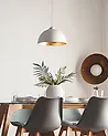 Pendant Lamp CETINA Metal White