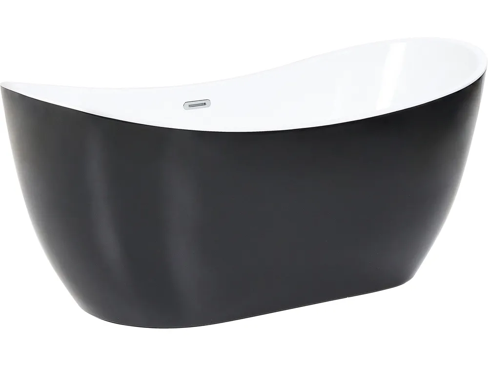 Vasca da bagno freestanding ANTIGUA 170 x 77 cm Nero_771371