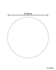 Tappeto per bambini VURGUN Rosa ø 120 cm Cotone_907228