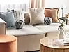 Throw Cushion MALNI 19 x 19 cm Boucle Grey Solid