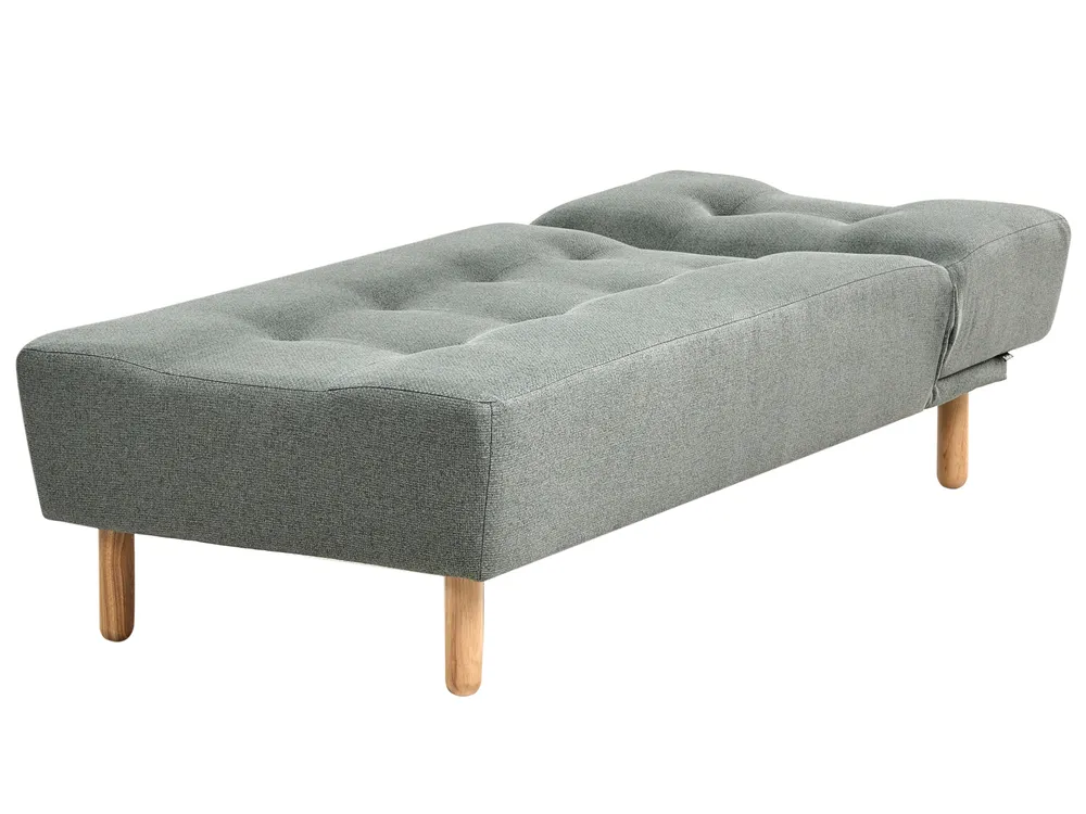 Chaise Longue ALSTEN Fabric Green_1003797