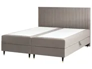 Divan Bed with Storage DAME Velvet Taupe 180 x 200 cm (EU Super King)_1004900