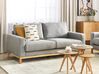 2-Sitzer Sofa grau / hellbraun SIGGARD_920529