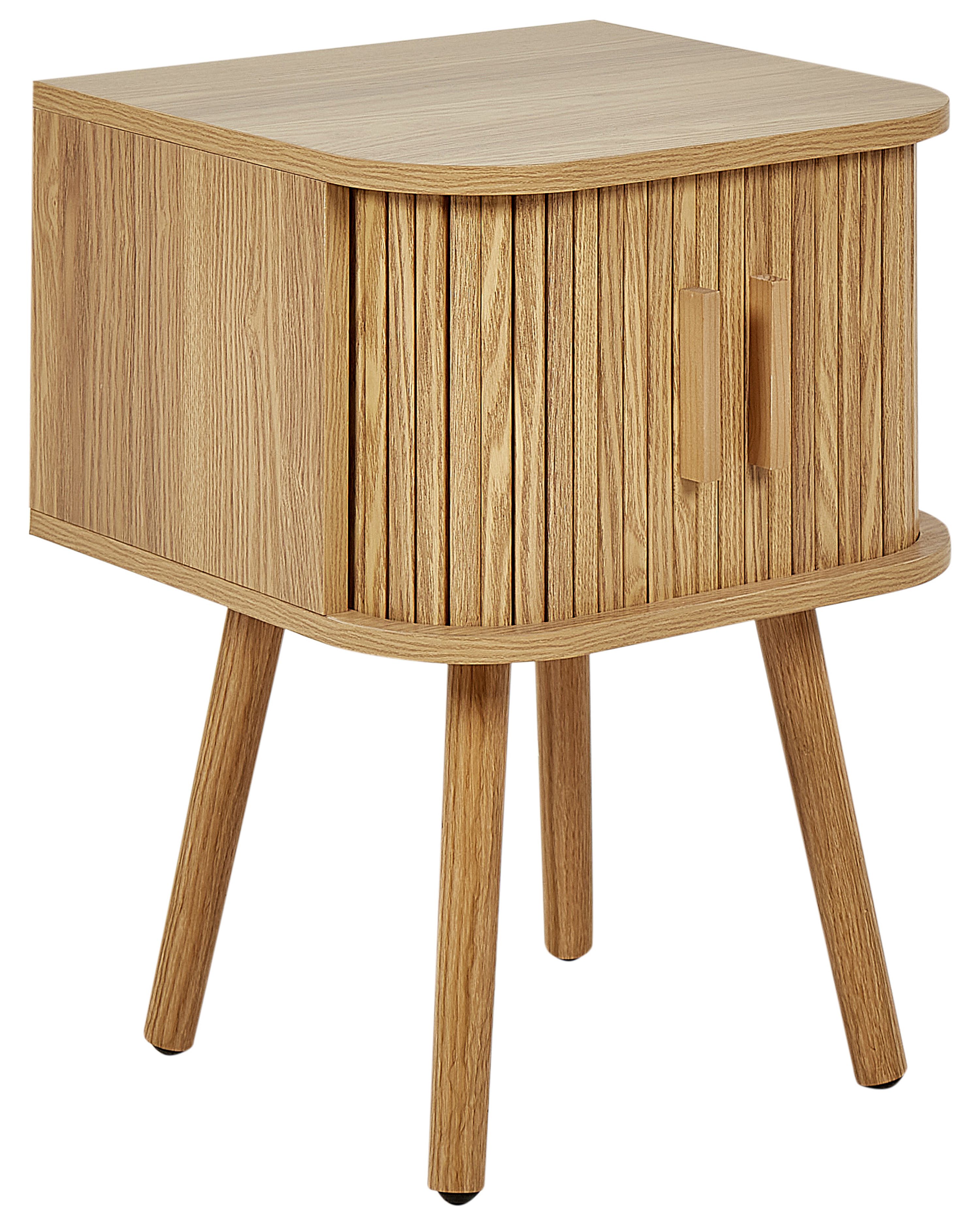 Bedside Table SELAH Brown | Beliani.co.uk