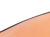 Badewanne freistehend hellrot oval 169 x 78 cm BLANCARENA_891361