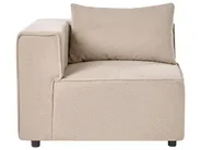 Divano modulare 3 posti AXEBO Bouclé Beige_1076103