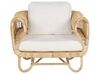 4 Seater Rattan Sofa Set Natural DOLCEDO_796844