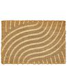 Coir Doormat Geometric Pattern Natural PAEKTU_905610